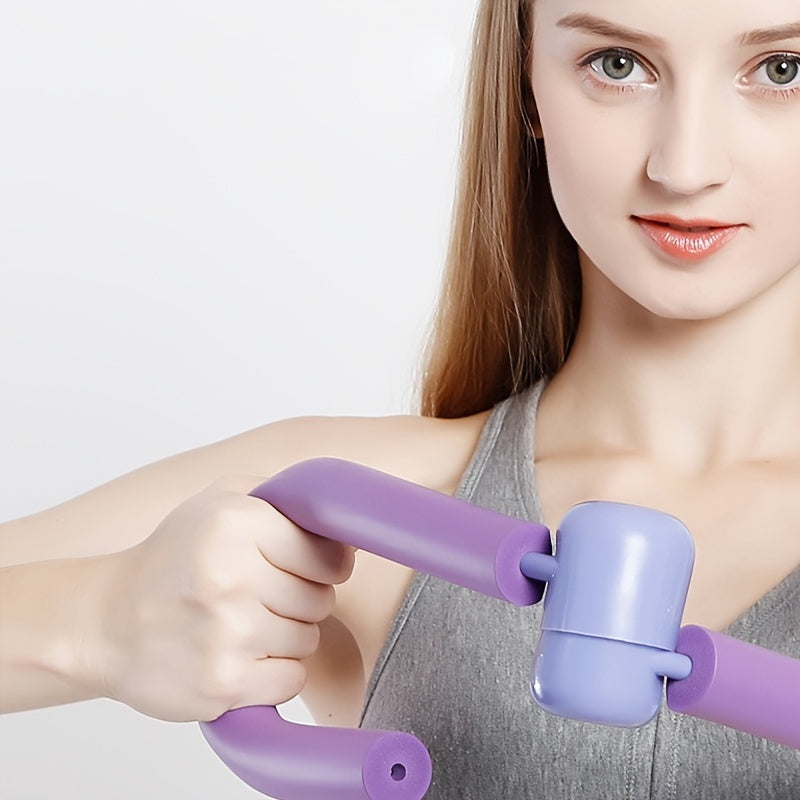 Purple Medium Yoga; Fitness Pelvic Floor Muscle Trainer; Used To Tighten Buttocks To Reduce Inner Thigh Fat; Stovepipe Fat Reducer To Contract Pelvic Floor Muscles