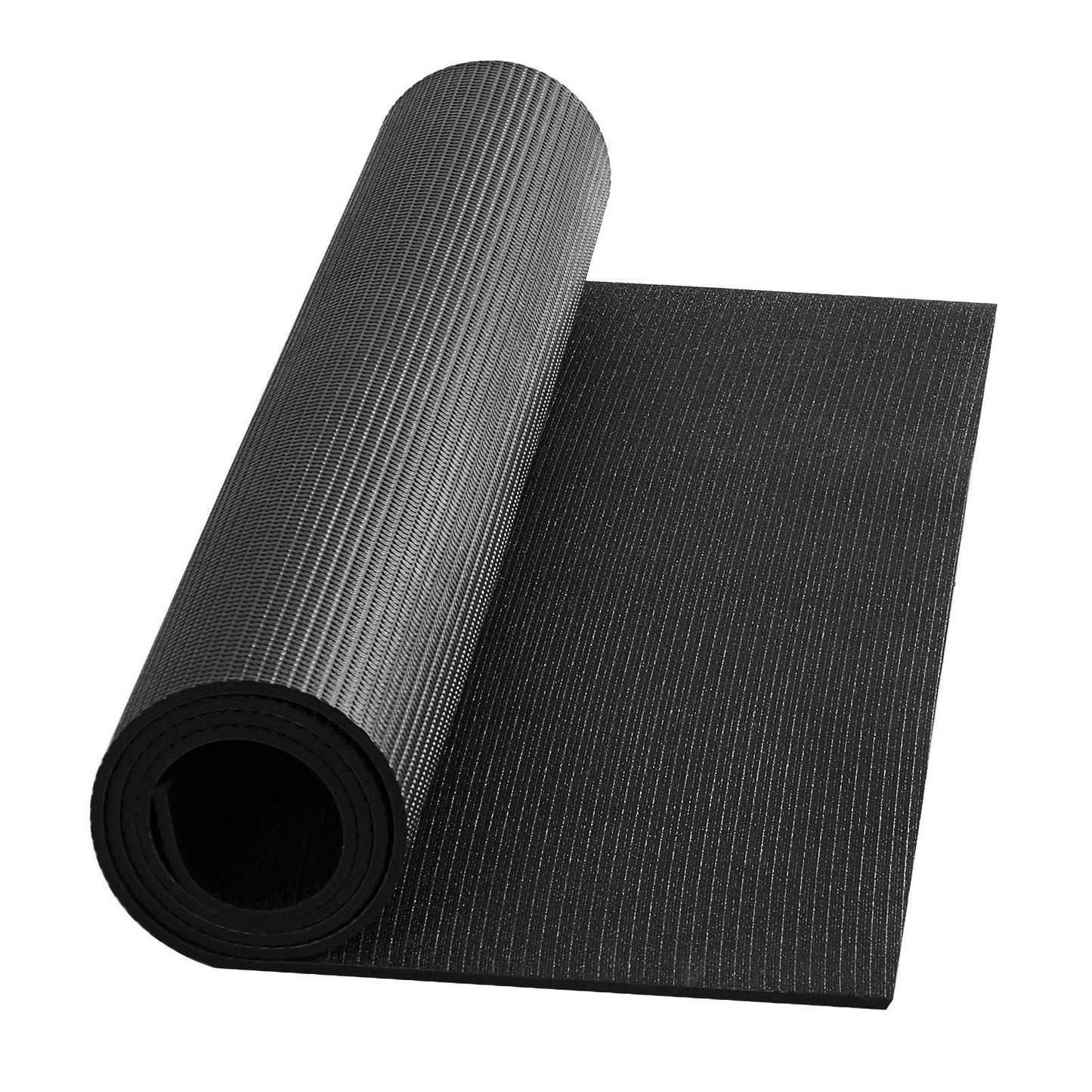 VEVOR Exercise Mat, Non Slip High Density Premium Yoga Mat, Exercise Yoga Mat for Men & Women, Fitness & Exercise Mat with Bag & Carry Strap, for All Types of Home Yoga, Pilate & Floor Workout (6x4ft)