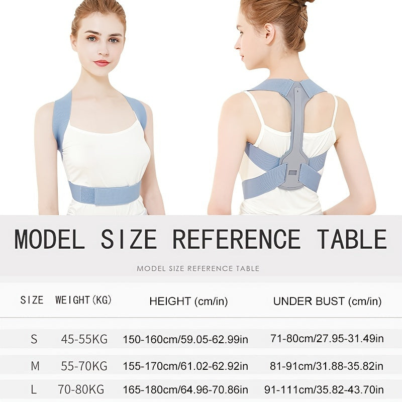 Posture Corrector; Adjustable Back Posture Correction Strap For Humpback Correction (Order A Size Up)