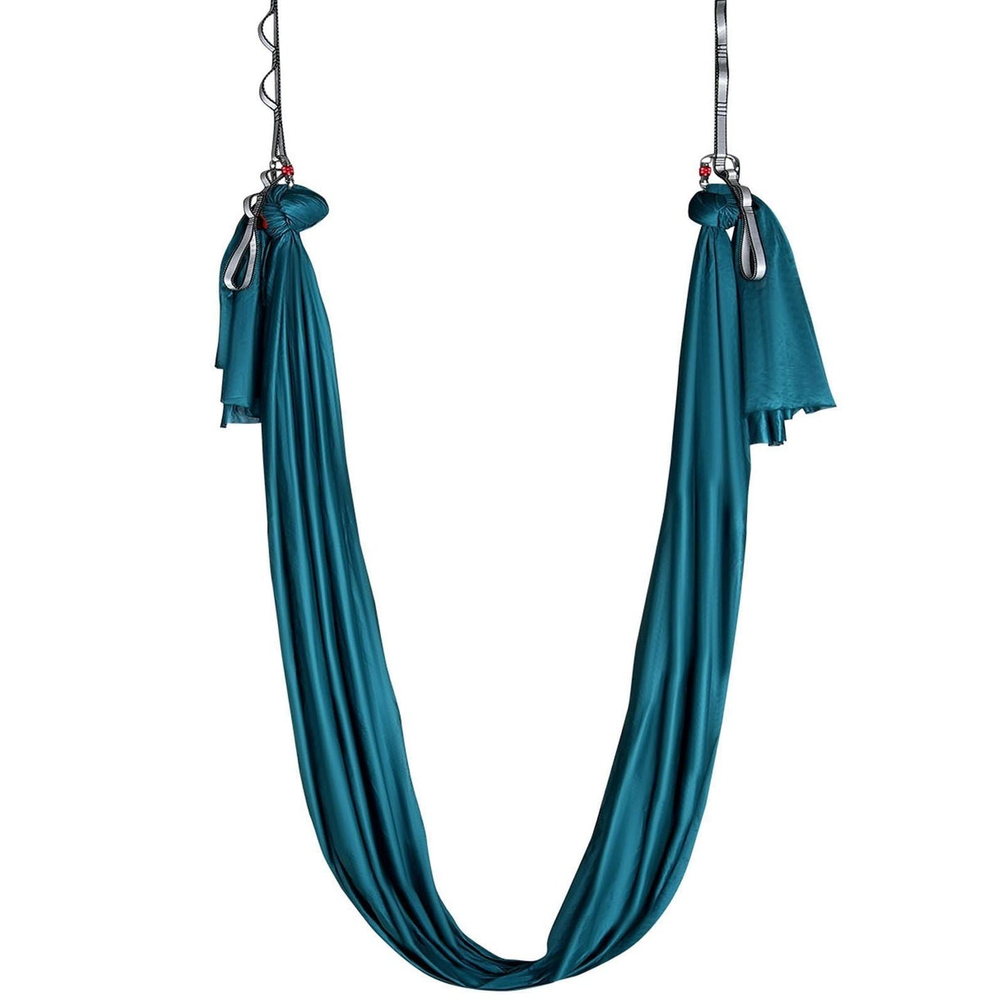 VEVOR Aerial Yoga Hammock & Swing, 5.5 Yards, Aerial Yoga Starter Kit with 100gsm Nylon Fabric, Full Rigging Hardware & Easy Set-up Guide, Antigravity Flying for All Levels Fitness Bodybuilding, Green