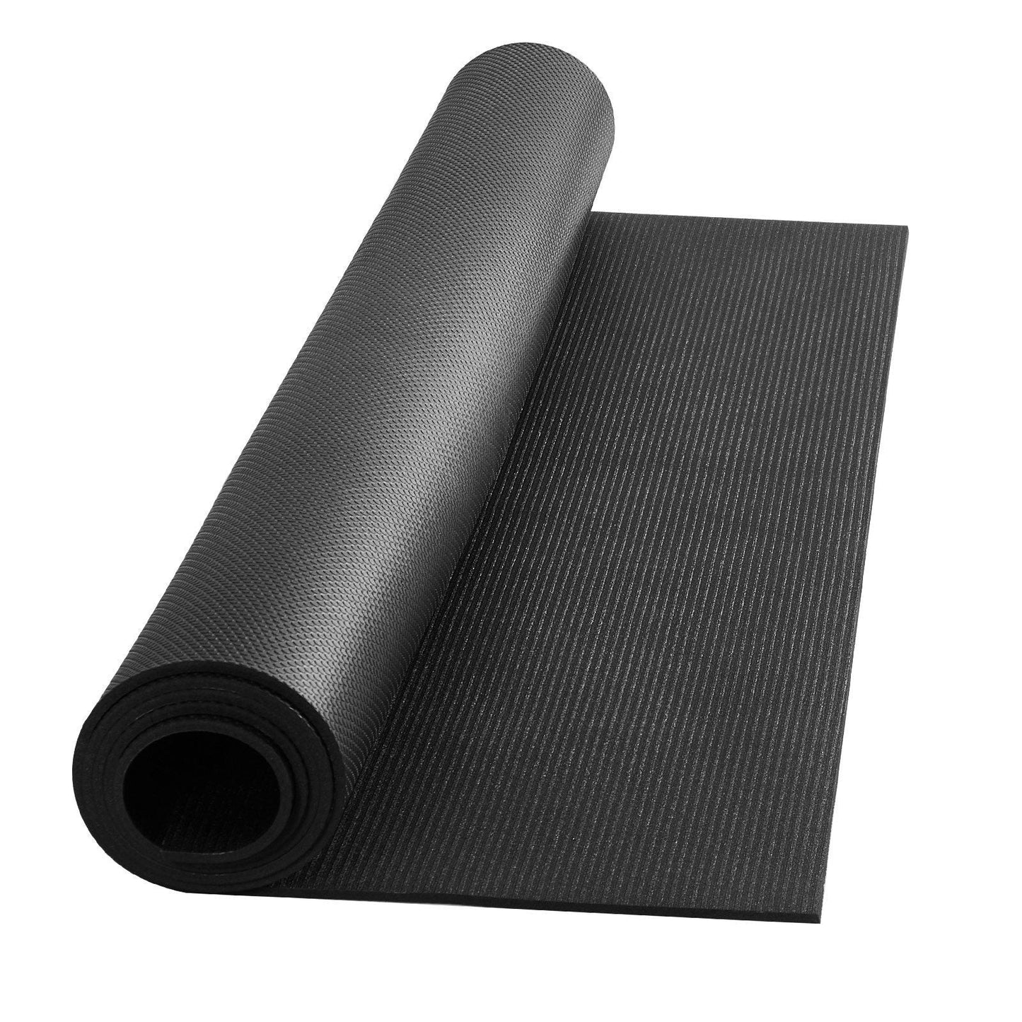Exercise Mat, Non Slip High Density Premium Yoga Mat, Exercise Yoga Mat for Men & Women, Fitness & Exercise Mat with Bag & Carry Strap, for All Types of Home Yoga, Pilate & Floor Workout (8x6ft)